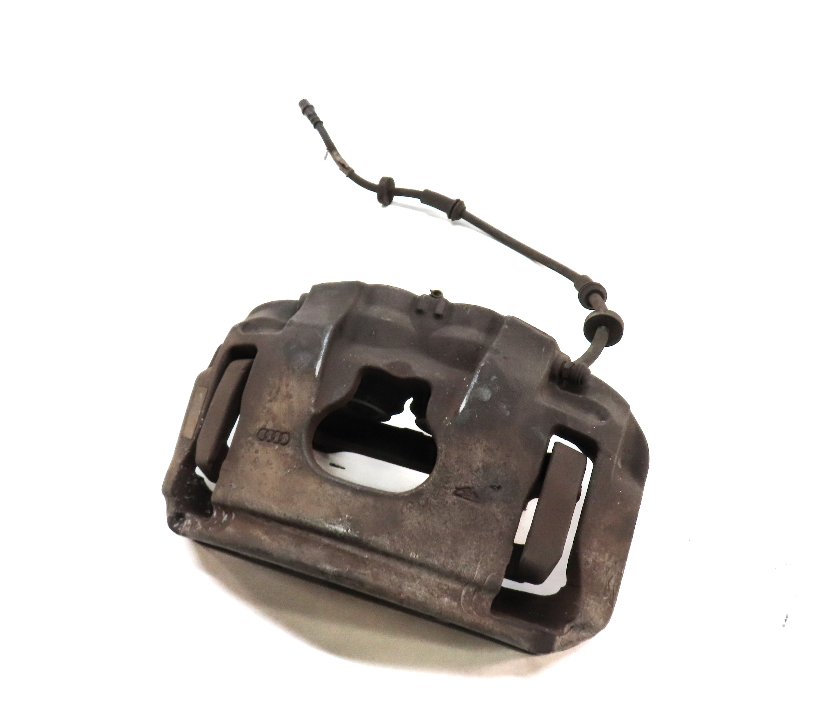 2013-2015 AUDI A6 (C7) FRONT RIGHT PASSENGER BRAKE CALIPER (345mm 13.58" ROTOR) — exact item pictured